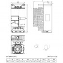 Falownik wektorowy 5,5kW 3-fazowy 400VAC Delta Electronics VFD055E43A